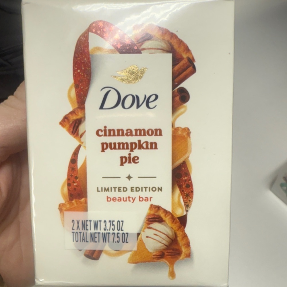 Dove Cinnamon Pumpkin Pie Beauty Bar  2 Bars